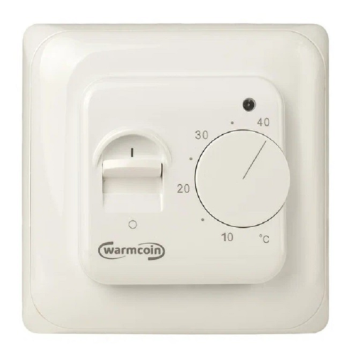 Терморегулятор механический Warmcoin W70 (White) 16А белый (RTC) картинка